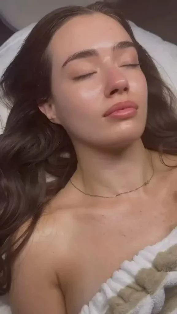 Glowing skin after a custom facial at glowU Med Spa in Boca Raton