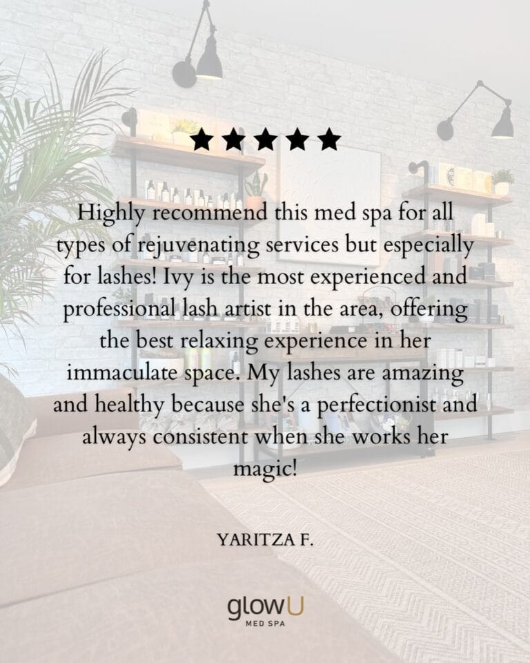 glowU client Google reviews at glowU Med Spa in Boca Raton, FL