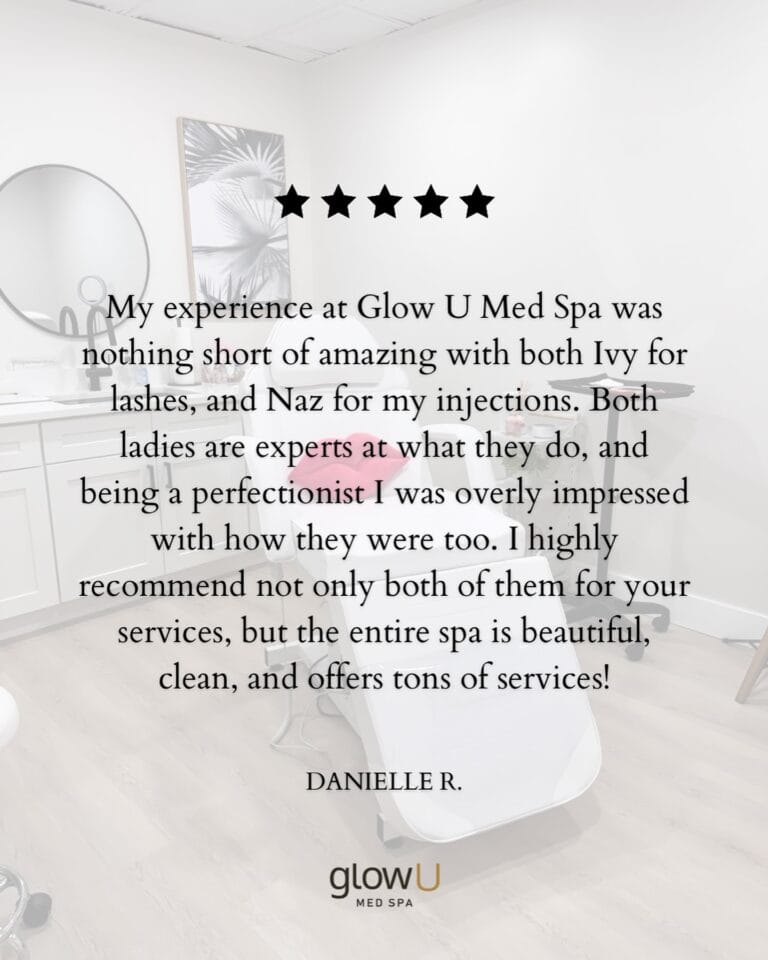 glowU client Google reviews at glowU Med Spa in Boca Raton, FL
