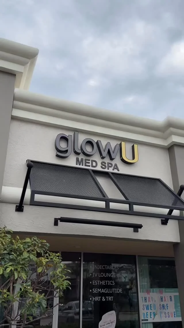 glowU Med Spa storefront in Boca Raton, FL