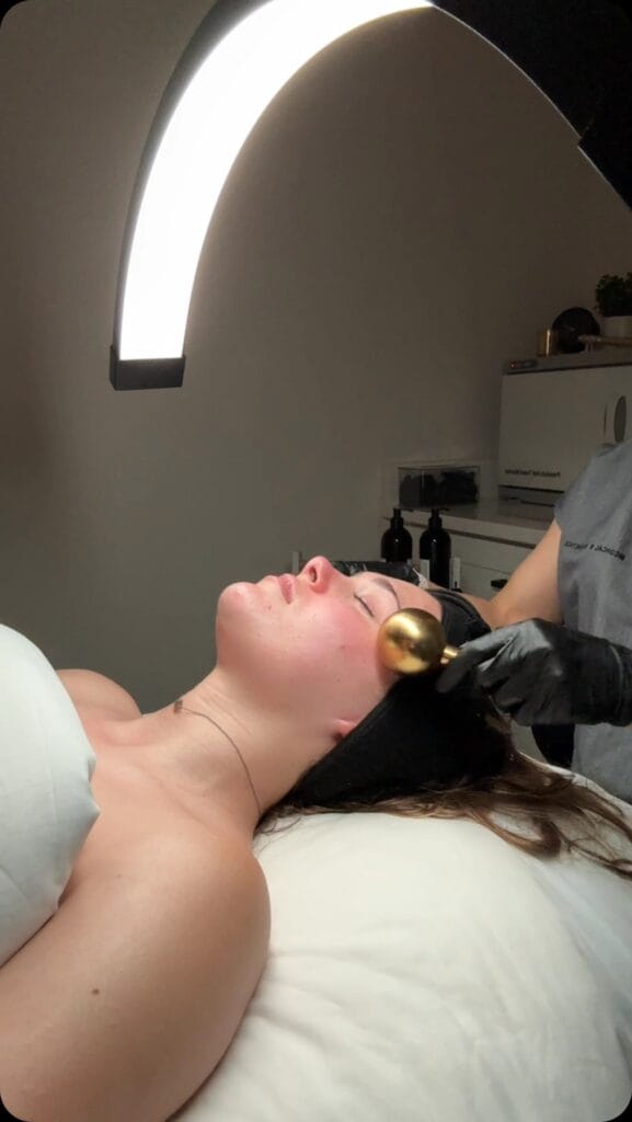 Relaxing custom facial at glowU Med Spa in Boca Raton, FL